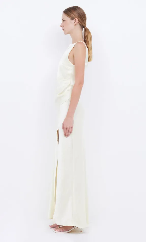 Bec Bridge Bridesmaid Dresses Women THE DREAMER MAXI DRESS 8211 ICE YELLOW