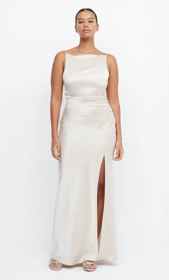 Bec Bridge Bridesmaid Dresses Women THE DREAMER MAXI DRESS 8211 SAND