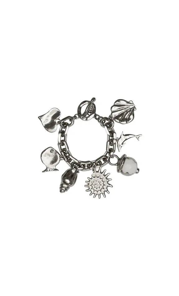 Bec Bridge Jewelry Women AQUATA CHARM BRACELET 8211 SILVER