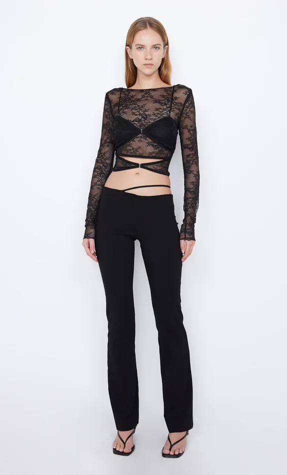Bec Bridge Long Sleeve Women AMORAS LONG SLEEVE TOP 8211 BLACK