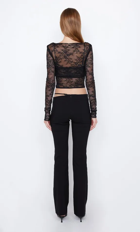 Bec Bridge Long Sleeve Women AMORAS LONG SLEEVE TOP 8211 BLACK