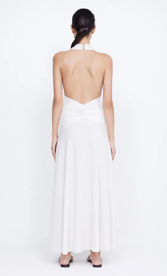 Bec Bridge Maxi Dresses Women BLANCHE HALTER MAXI DRESS 8211 IVORY