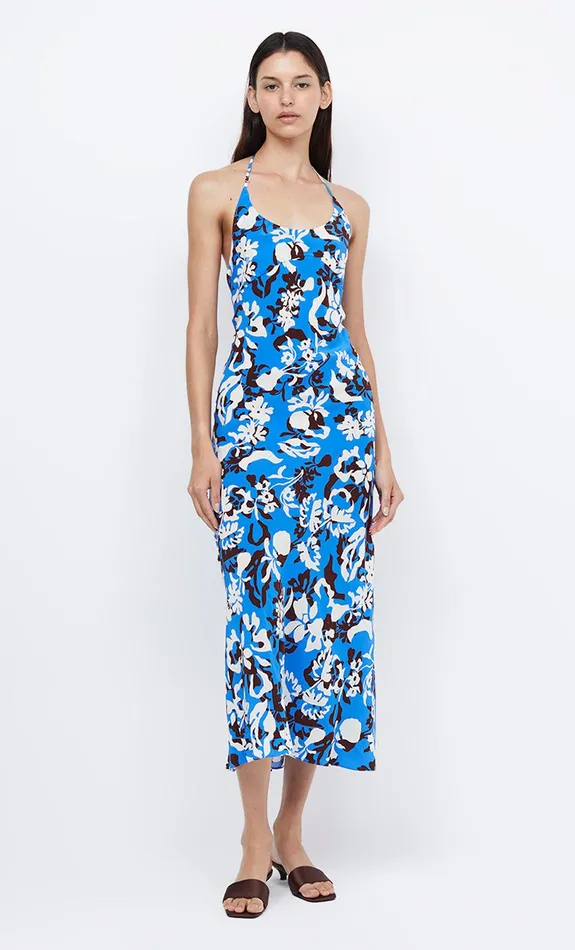 Bec Bridge Maxi Dresses Women CLARISSE HALTER MAXI DRESS 8211 BLUE LAGOON