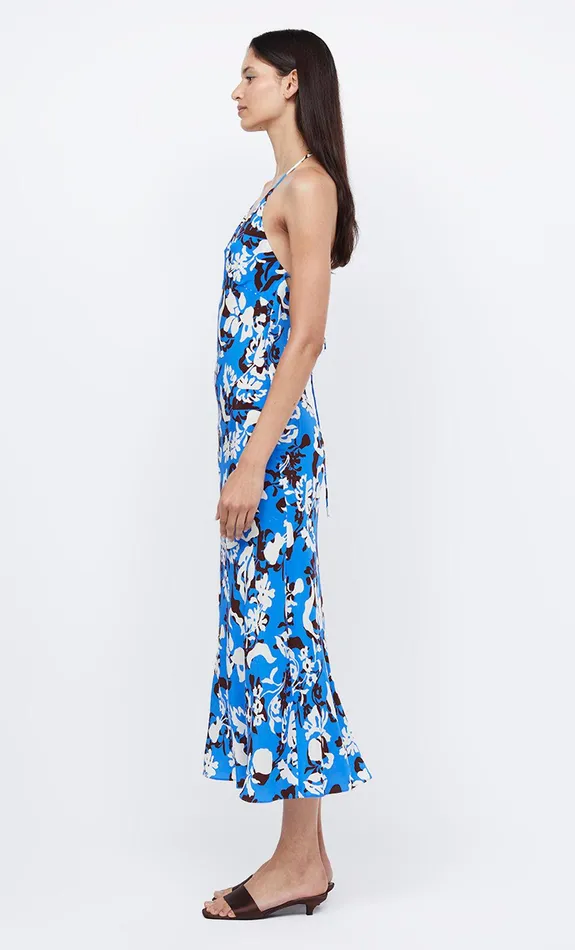 Bec Bridge Maxi Dresses Women CLARISSE HALTER MAXI DRESS 8211 BLUE LAGOON