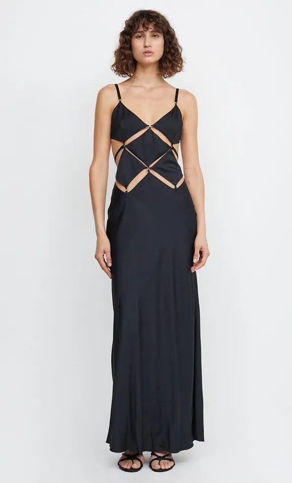 Bec Bridge Maxi Dresses Women DIAMOND DAYS STRAP MAXI DRESS 8211 BLACK