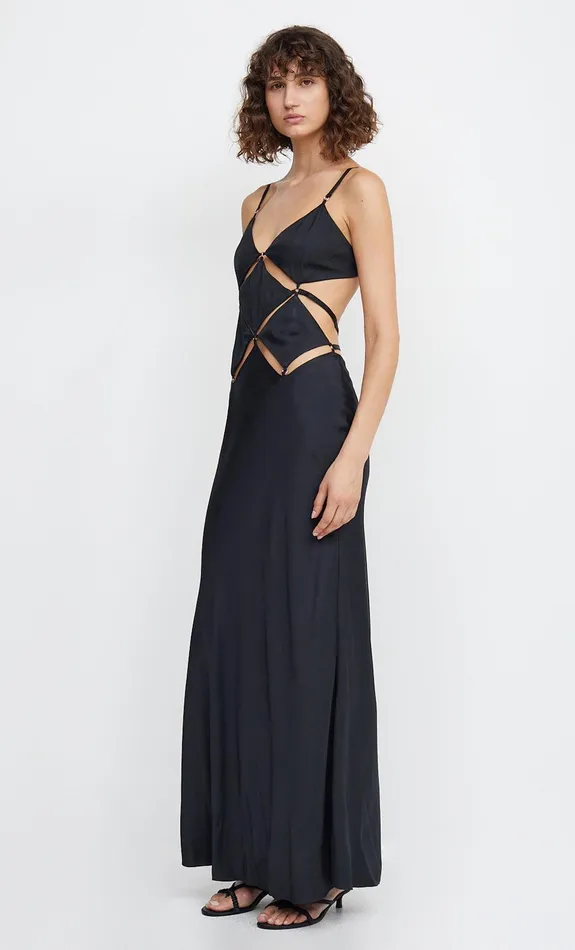 Bec Bridge Maxi Dresses Women DIAMOND DAYS STRAP MAXI DRESS 8211 BLACK