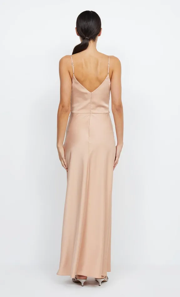 Bec Bridge Maxi Dresses Women ETERNITY V MAXI DRESS 8211 ROSE GOLD