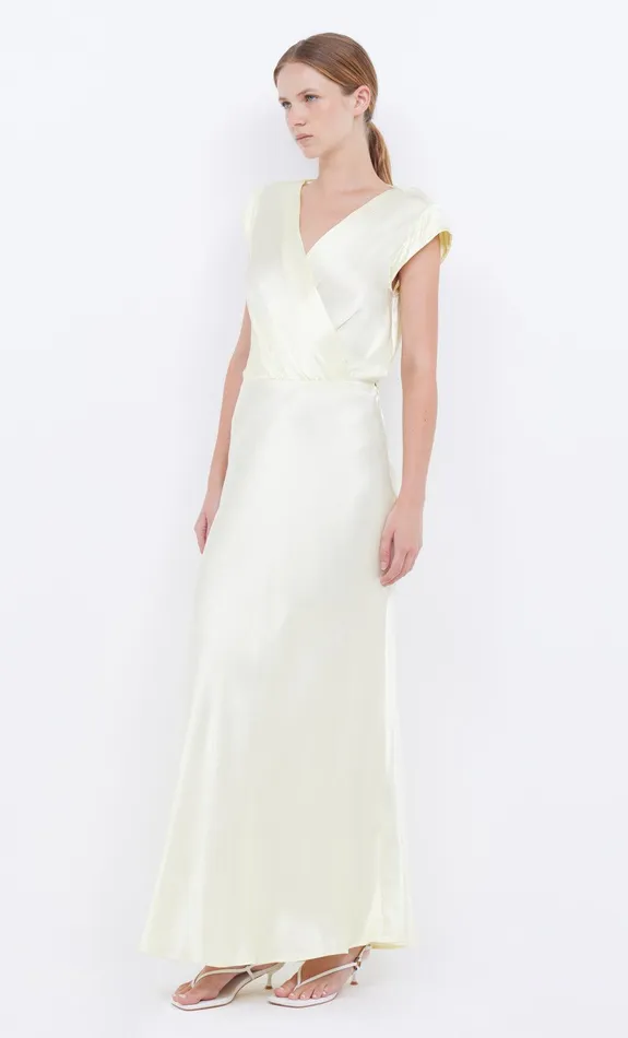Bec Bridge Maxi Dresses Women MOON DANCE MAXI DRESS 8211 ICE YELLOW