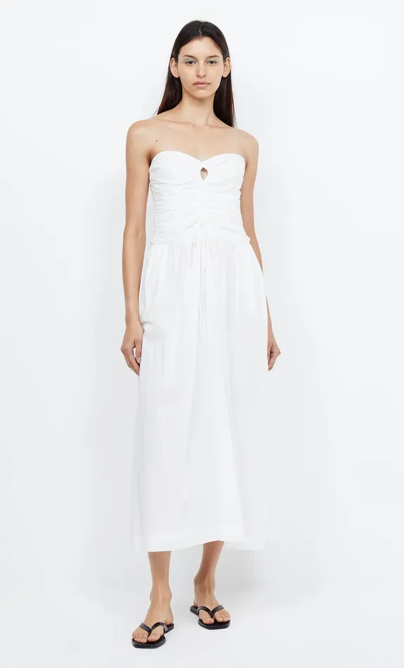 Bec Bridge Maxi Dresses Women PALMER STRAPLESS MAXI 8211 IVORY
