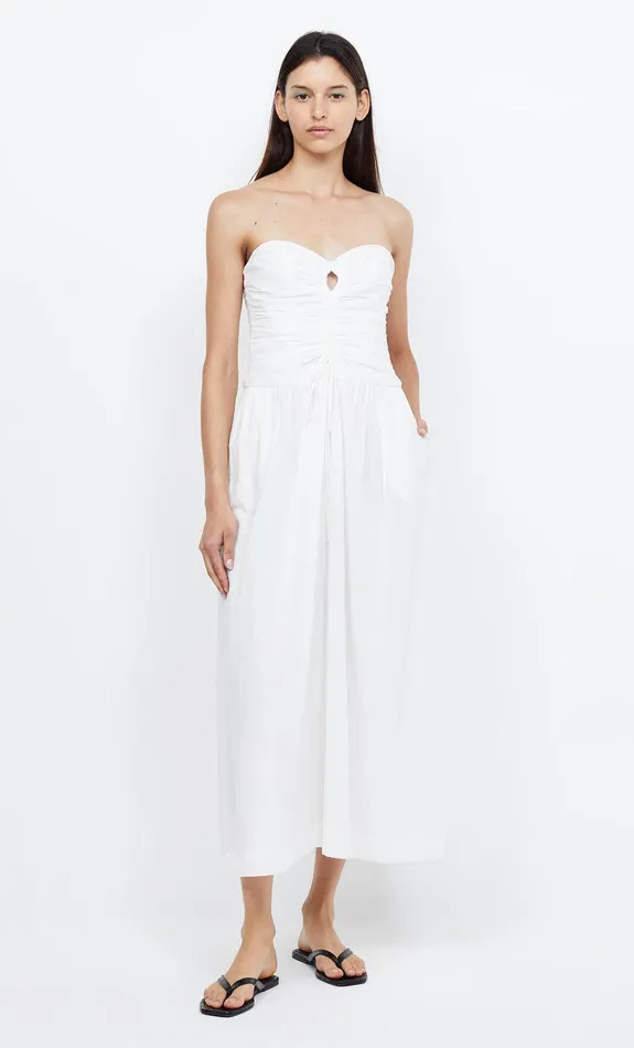 Bec Bridge Maxi Dresses Women PALMER STRAPLESS MAXI 8211 IVORY