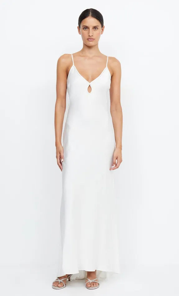 Bec Bridge Maxi Dresses Women PARADISE SILK BEADED MAXI DRESS 8211 IVORY