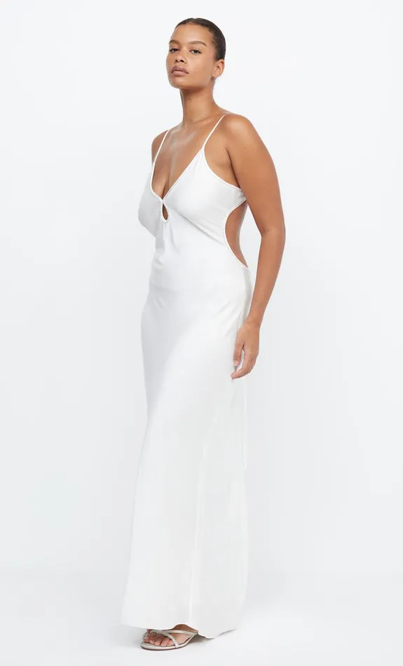 Bec Bridge Maxi Dresses Women PARADISE SILK BEADED MAXI DRESS 8211 IVORY