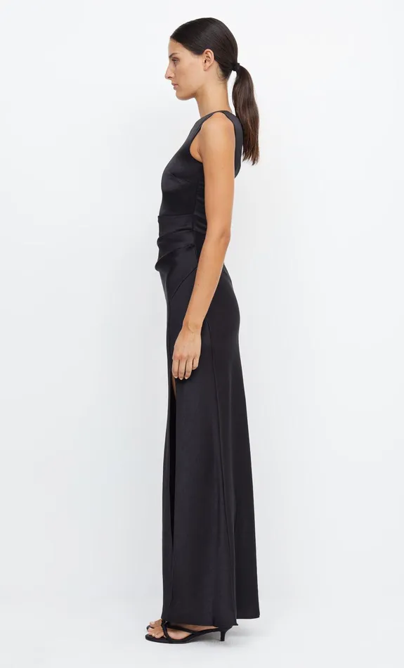 Bec Bridge Maxi Dresses Women THE DREAMER ASYM DRESS 8211 BLACK