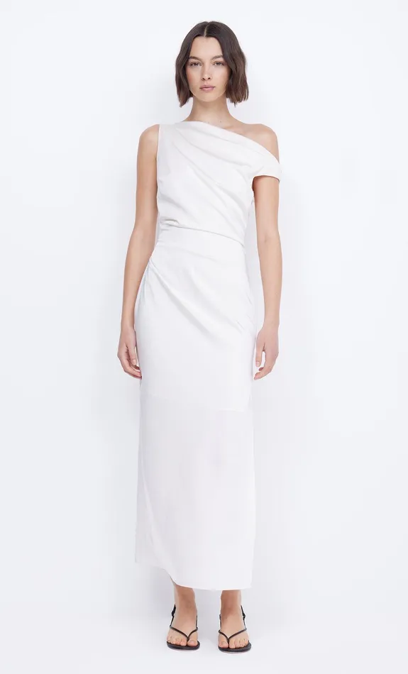 Bec Bridge Midi Dresses Women ROCHELLE ASYM MIDI DRESS 8211 CREAM