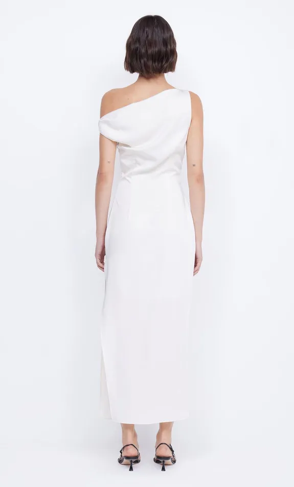 Bec Bridge Midi Dresses Women ROCHELLE ASYM MIDI DRESS 8211 CREAM
