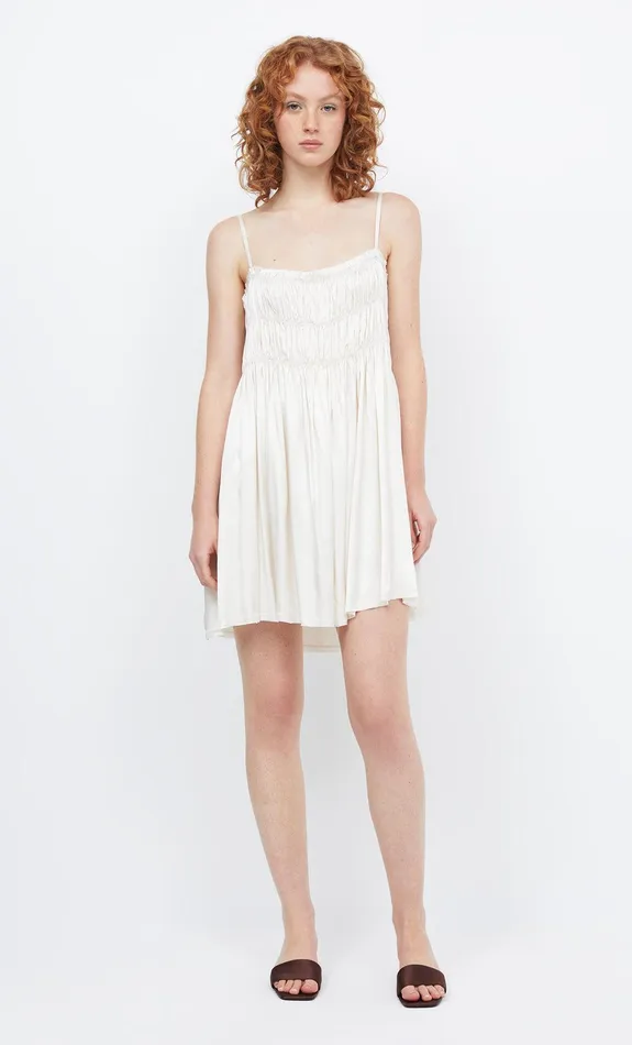 Bec Bridge Mini Dresses Women DALI MINI SHIFT DRESS 8211 IVORY