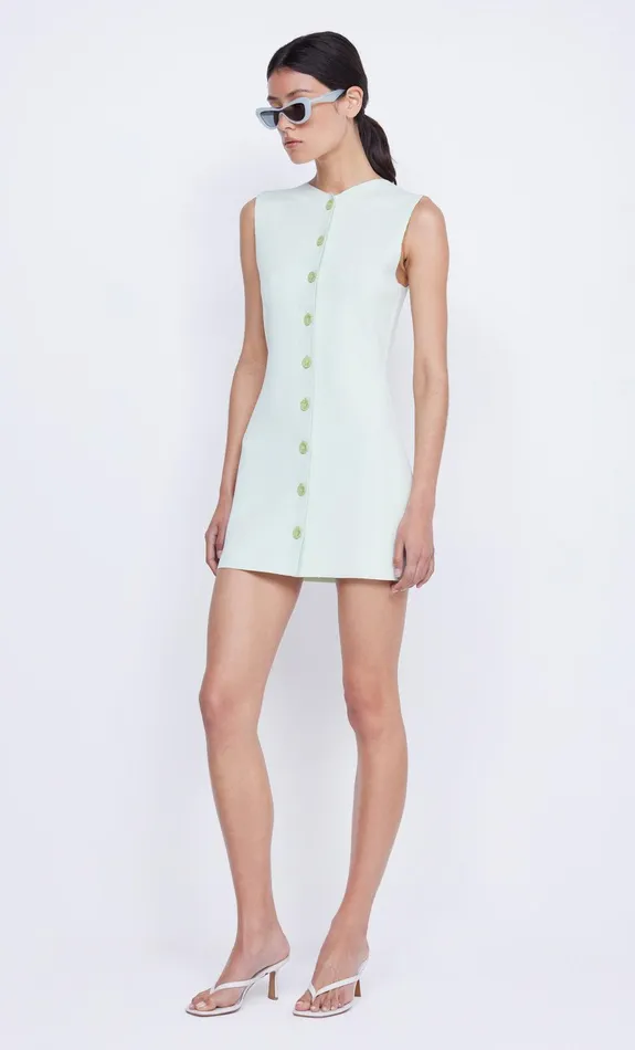 Bec Bridge Mini Dresses Women ILORA KNIT MINI DRESS 8211 MINT