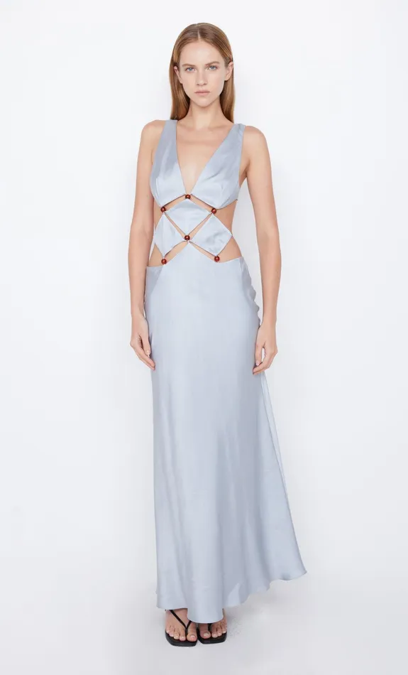 Bec Bridge Prom Dresses Women AGATHE DIAMOND DRESS 8211 DOVE BLUE