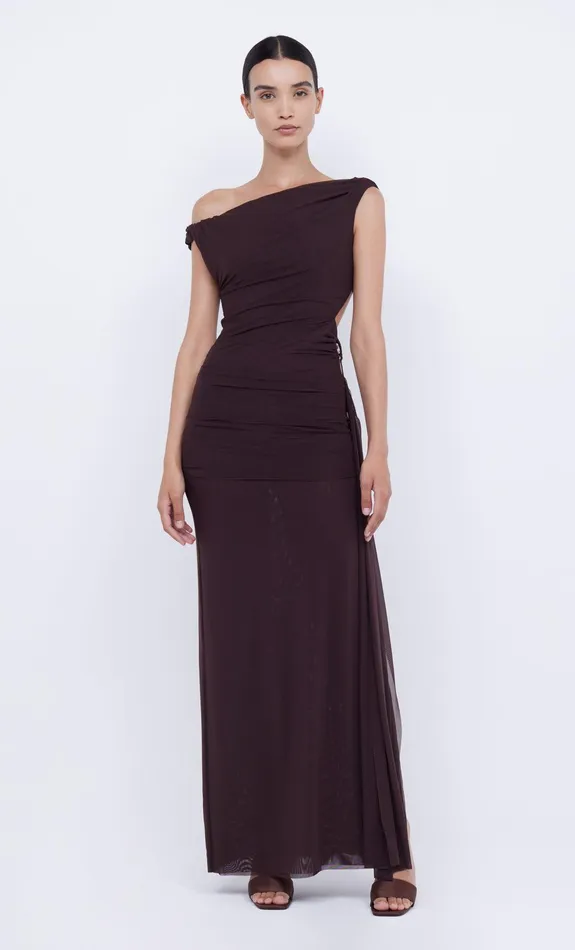 Bec Bridge Prom Dresses Women KAILANI ASYM DRESS 8211 CHOCOLATE