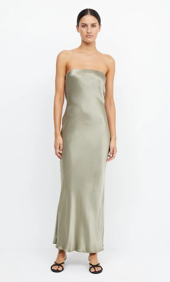 Bec Bridge Prom Dresses Women MOON DANCE STRAPLESS DRESS 8211 SAGE