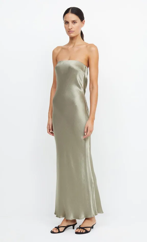 Bec Bridge Prom Dresses Women MOON DANCE STRAPLESS DRESS 8211 SAGE