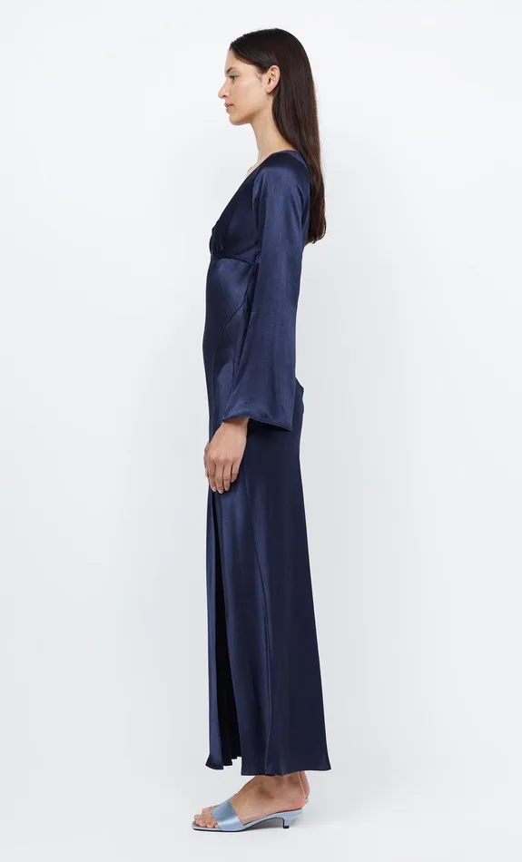 Bec Bridge Prom Dresses Women REN LONG SLEEVE MAXI DRESS 8211 INK