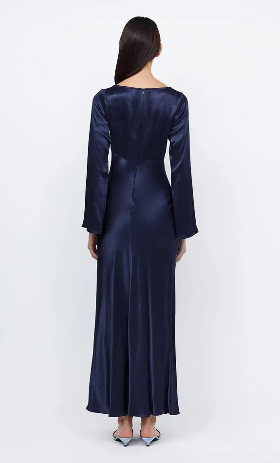 Bec Bridge Prom Dresses Women REN LONG SLEEVE MAXI DRESS 8211 INK