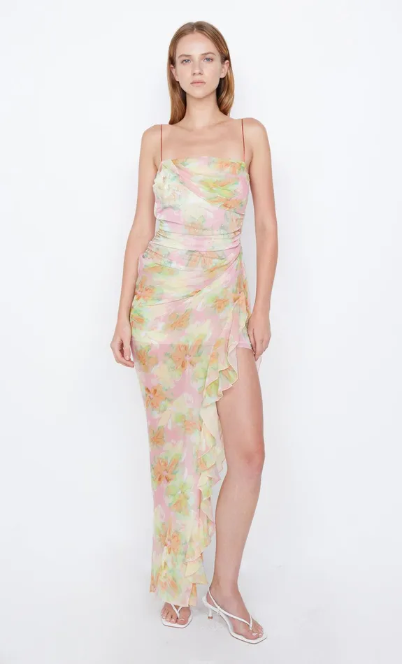 Bec Bridge Prom Dresses Women ZEPHY ASYM DRESS 8211 PINK BLOSSOM