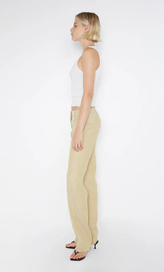 Bec Bridge Shorts Pants Women NEVA STRAIGHT LEG PANT 8211 STRAW
