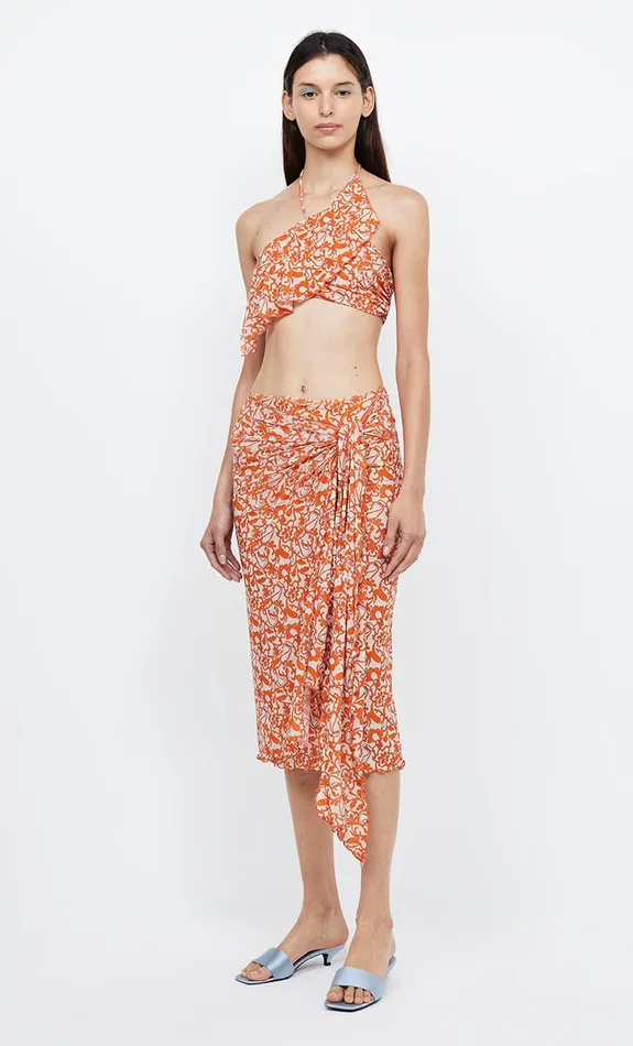 Bec Bridge Skirts Women FIREFLY WRAP MIDI SKIRT 8211 FIESTA FLORAL