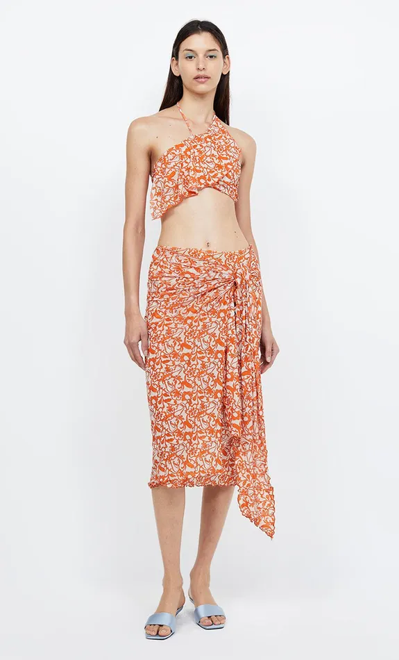 Bec Bridge Skirts Women FIREFLY WRAP MIDI SKIRT 8211 FIESTA FLORAL