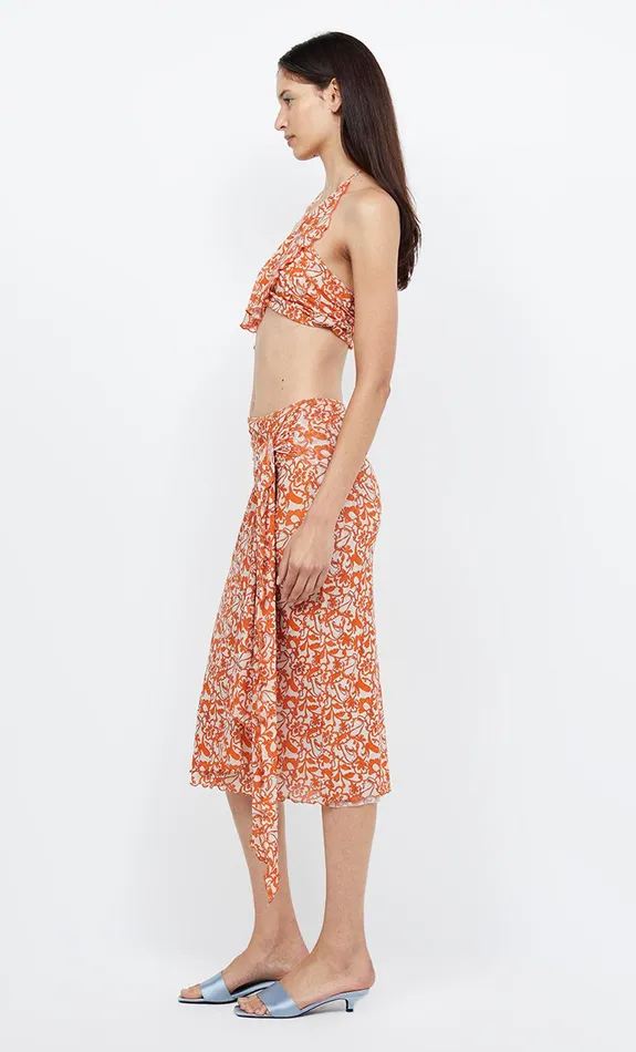 Bec Bridge Skirts Women FIREFLY WRAP MIDI SKIRT 8211 FIESTA FLORAL