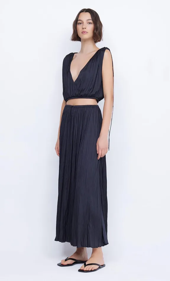 Bec Bridge Skirts Women LOUANN PLEATED SKIRT 8211 BLACK