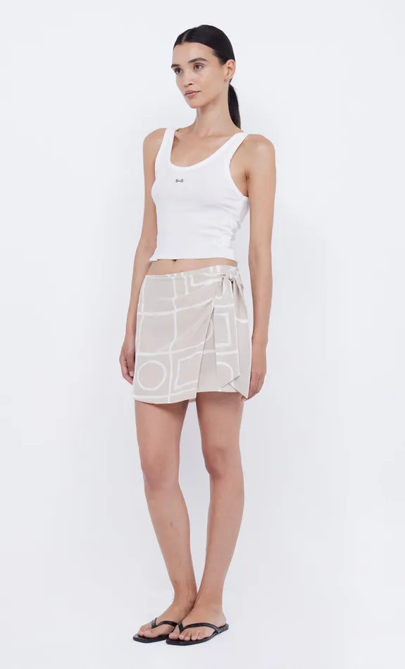 Bec Bridge Skirts Women SALMA WRAP MINI SKIRT 8211 CHECKERS