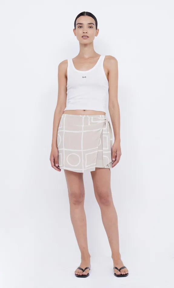 Bec Bridge Skirts Women SALMA WRAP MINI SKIRT 8211 CHECKERS