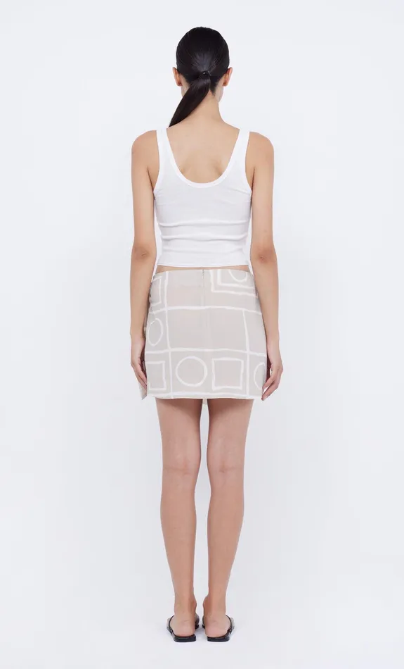 Bec Bridge Skirts Women SALMA WRAP MINI SKIRT 8211 CHECKERS