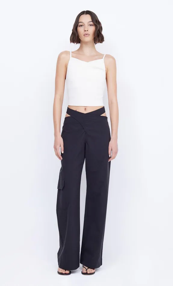Bec Bridge Sleeveless Women GABRIEL CROPPED TANK 8211 IVORY