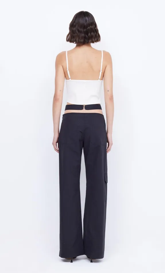 Bec Bridge Sleeveless Women GABRIEL CROPPED TANK 8211 IVORY