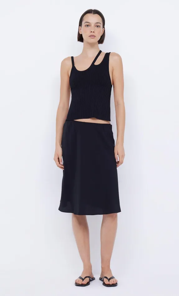 Bec Bridge Sleeveless Women HARI BACKLESS TOP 8211 BLACKBLACK