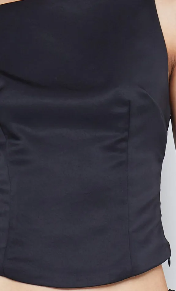 Bec Bridge Sleeveless Women JONES BOATNECK TOP 8211 BLACK