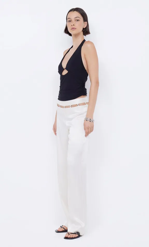 Bec Bridge Sleeveless Women NABILA HALTER TOP 8211 BLACK
