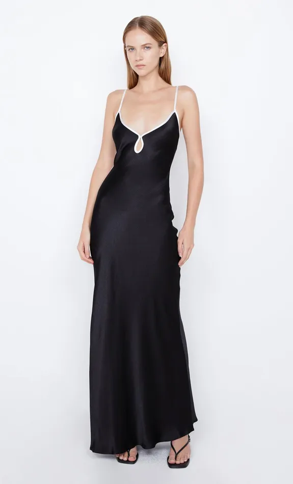 Bec Bridge Wedding Guest Women CEDAR CITY MAXI DRESS 8211 BLACKIVORY