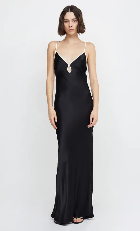 Bec Bridge Wedding Guest Women CEDAR CITY MAXI DRESS 8211 BLACKIVORY