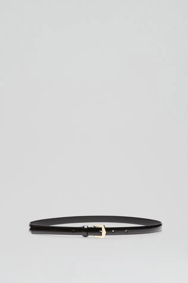 Belts Women POINTED BUCKLE BELT 15 BLACK Scanlan Theodore