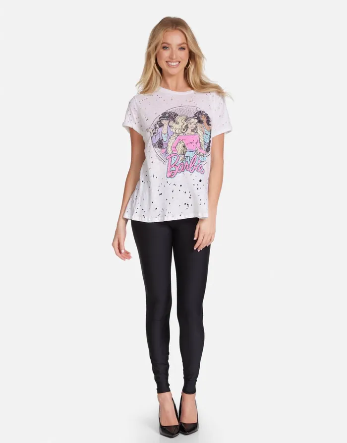 Bess Barbie U0026 Friends White Women039s Lauren Moshi Short Sleeve