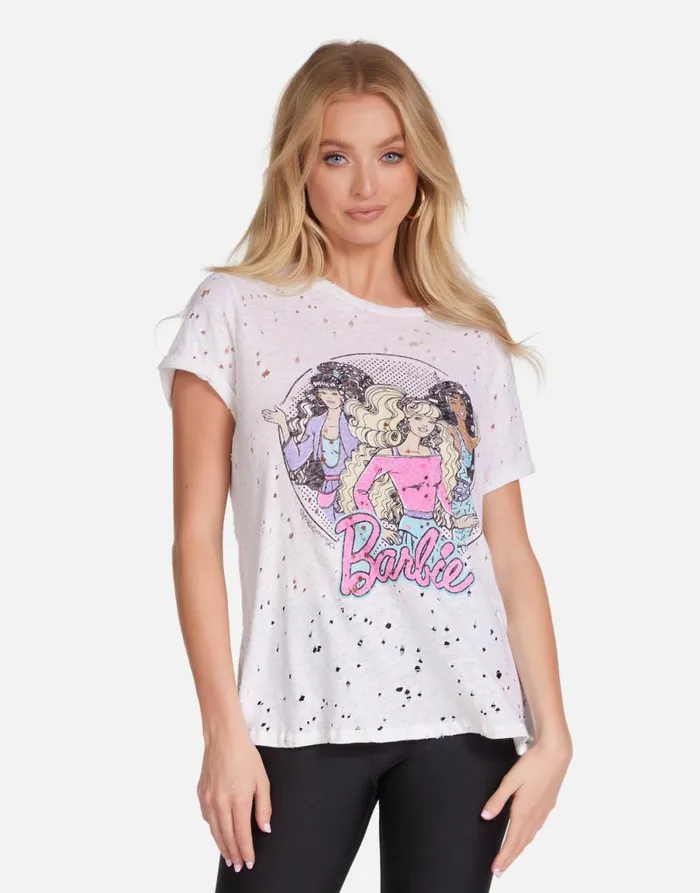 Bess Barbie U0026 Friends White Women039s Lauren Moshi Short Sleeve