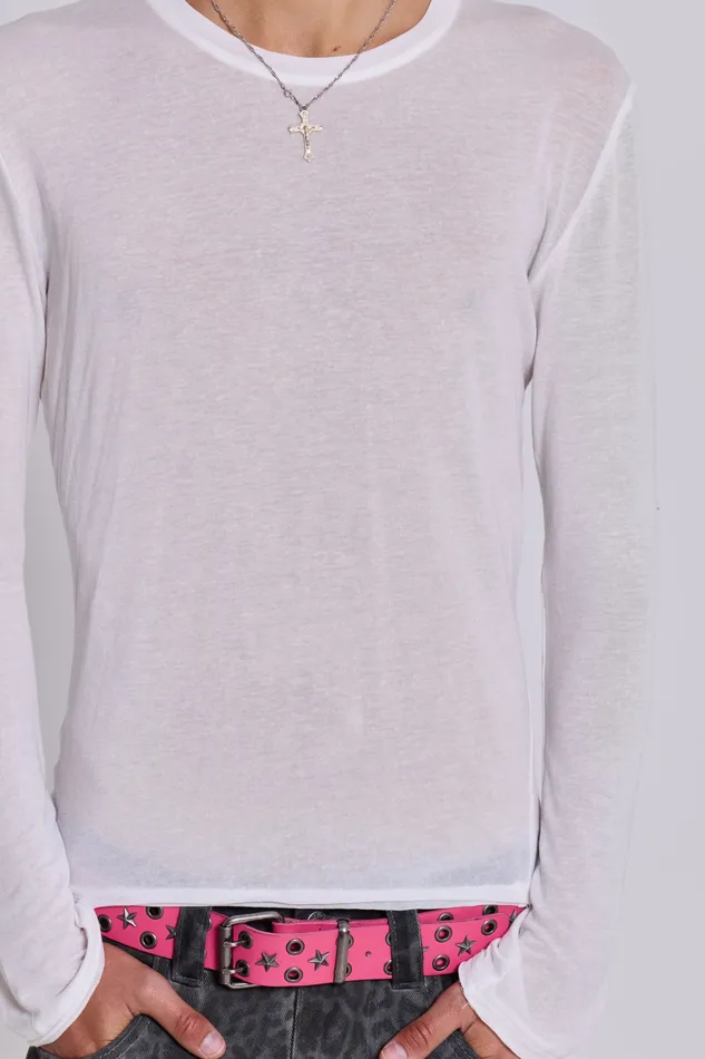 Bestsellers Shop White Mist Long Sleeve Jaded London Men