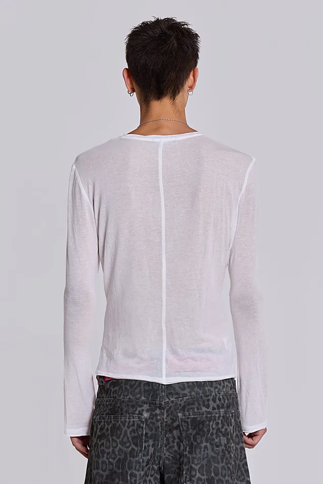 Bestsellers Shop White Mist Long Sleeve Jaded London Men