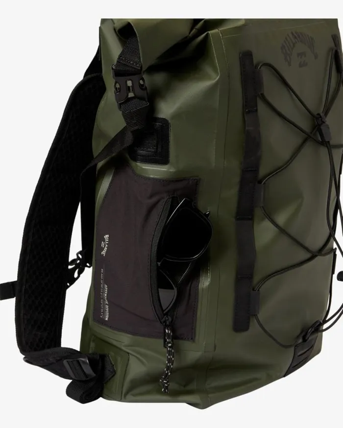 Billabong Backpacks Surftrek Storm Backpack Military 8211 Men