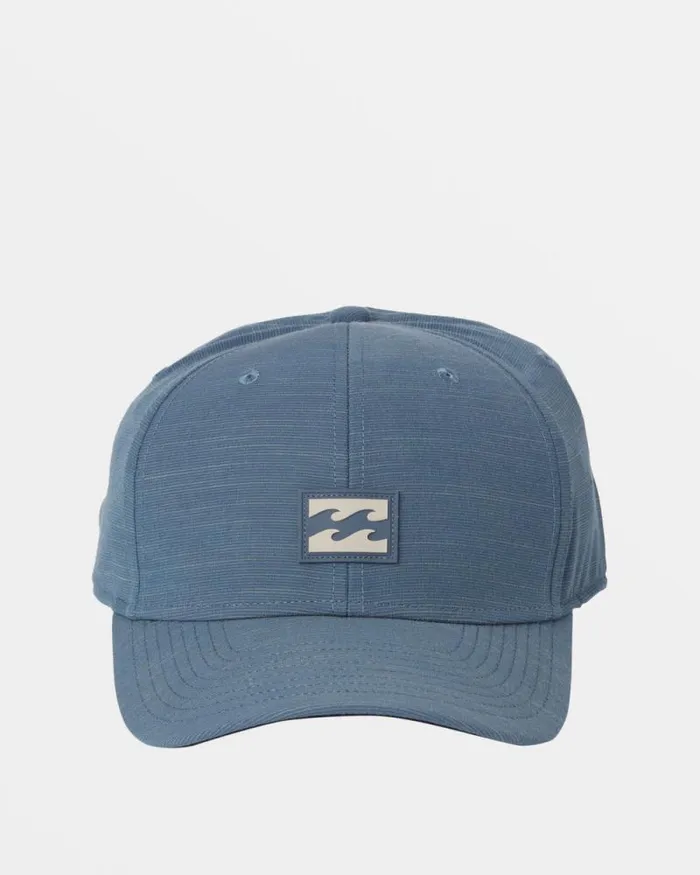 Billabong Beanies and Hats Crossfire Stretch Fit Hat Slate Blue 8211 Men